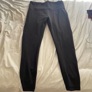 Lululemon black wundertrain leggings